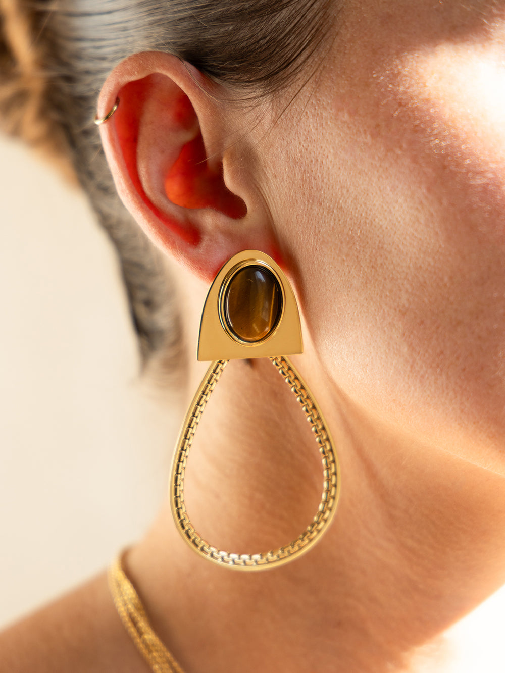 Boucles d'oreilles Obsidia 
