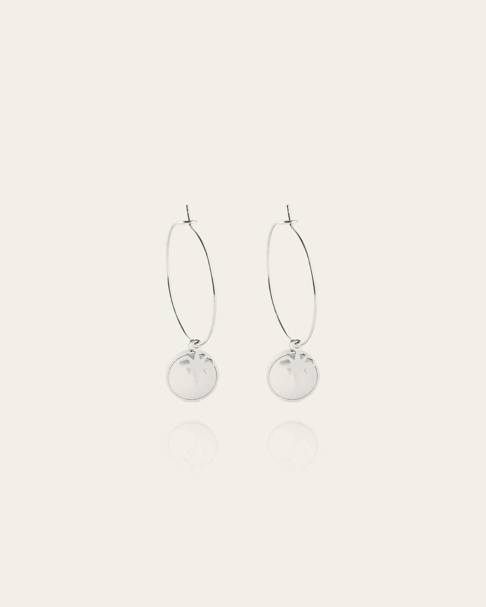 Boucles d'oreilles Colombus (Acier)