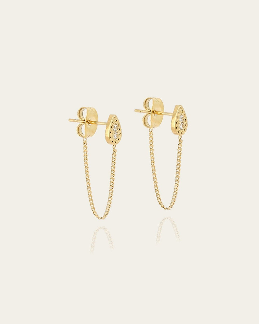 Nova Earrings (Gold-plated steel)