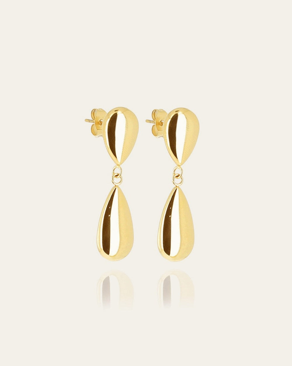 Gota Earrings (Gold-plated Steel)