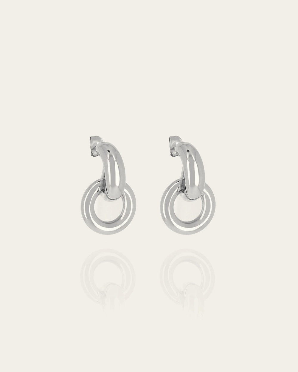 Boucles d'oreilles Dina (Acier)
