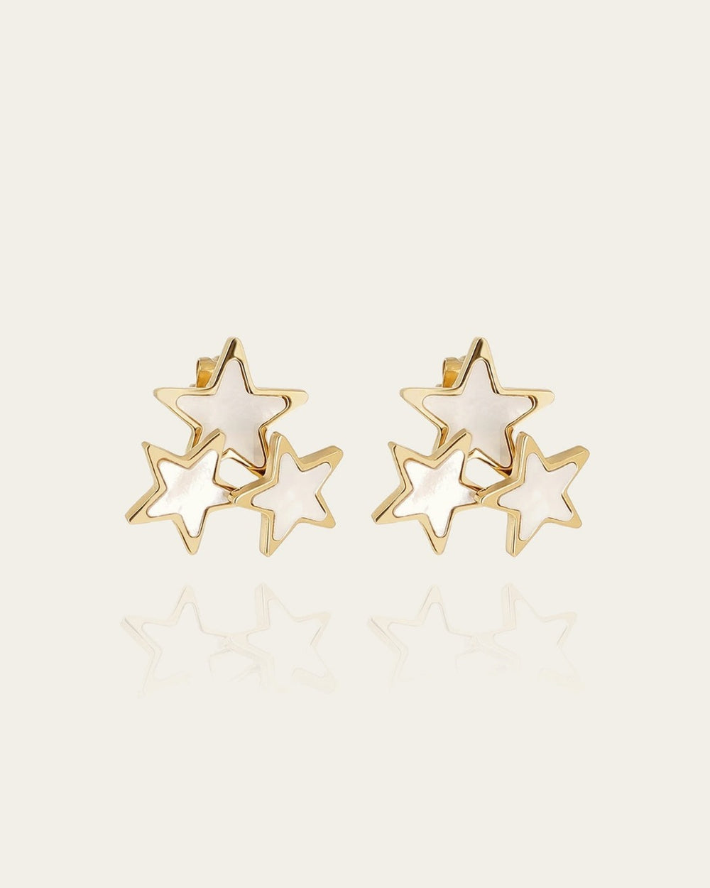 Cyrielle Earrings (Gold-plated Steel)