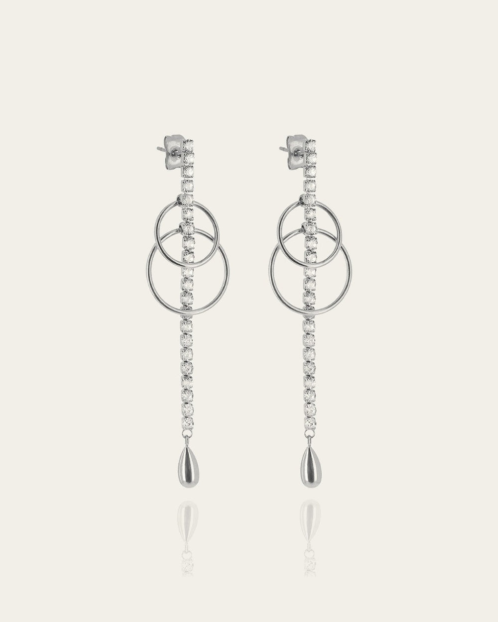 Boucles d'oreilles Ananta (Acier)