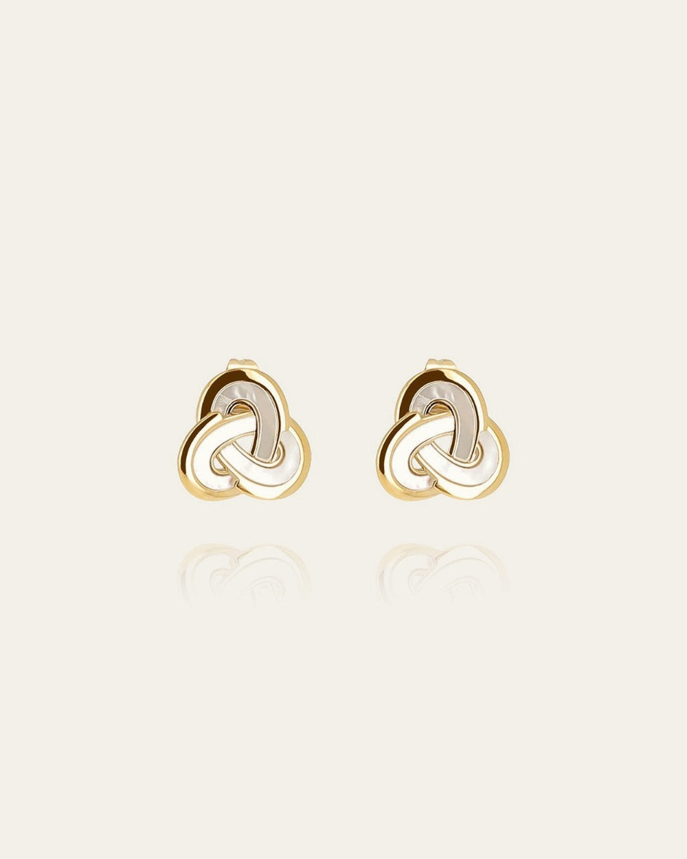 Boucles d'oreilles Tossilo (Acier doré)