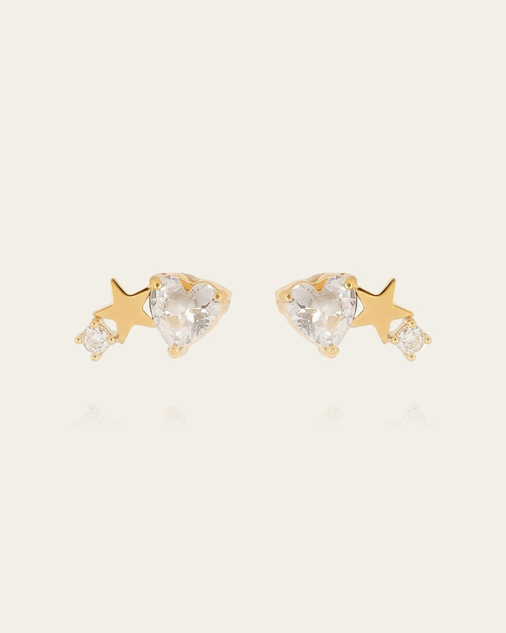 Boucles d'oreilles Pienza (Acier doré)