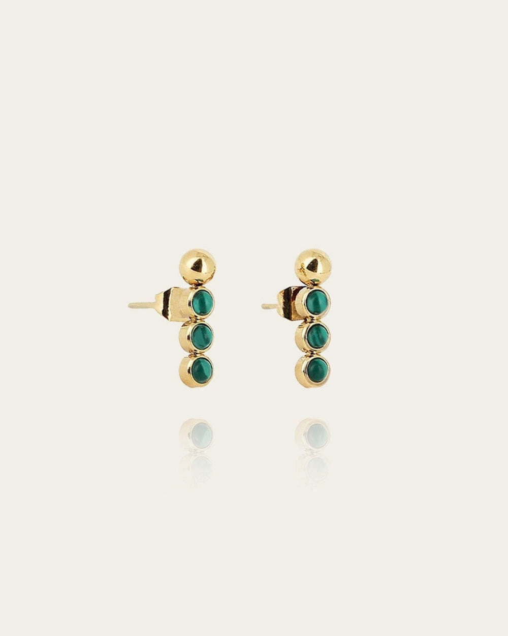 Boucles d'oreilles Ormiga (Acier doré)
