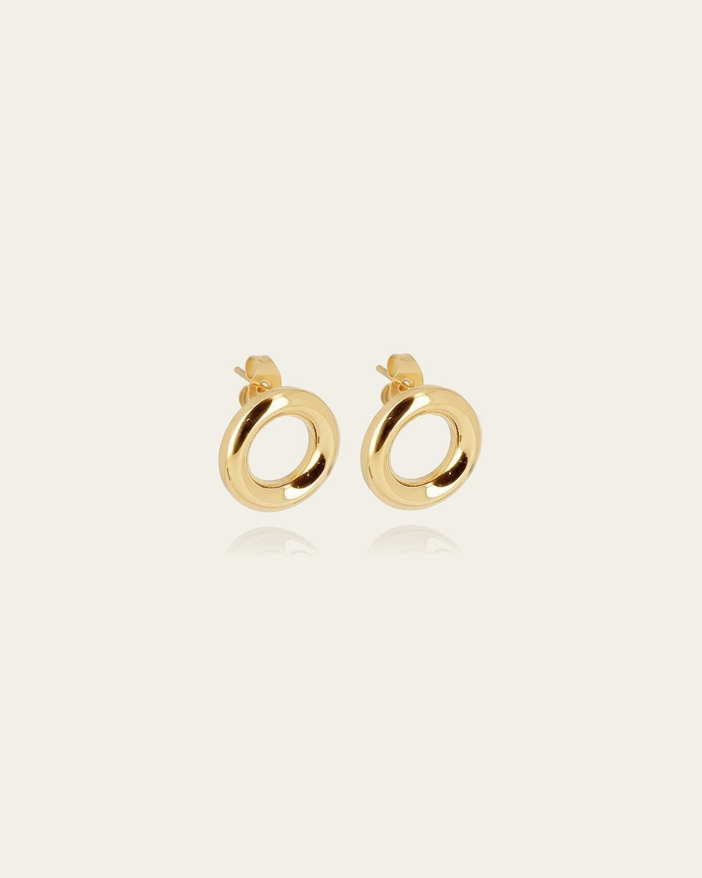 Ginna earrings (Gold-plated steel)