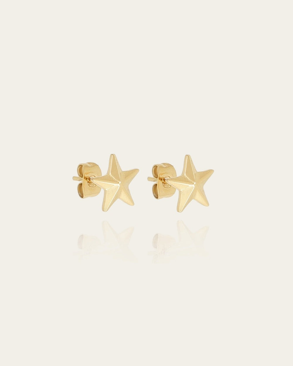 Delta Earrings (Gold-plated Steel)