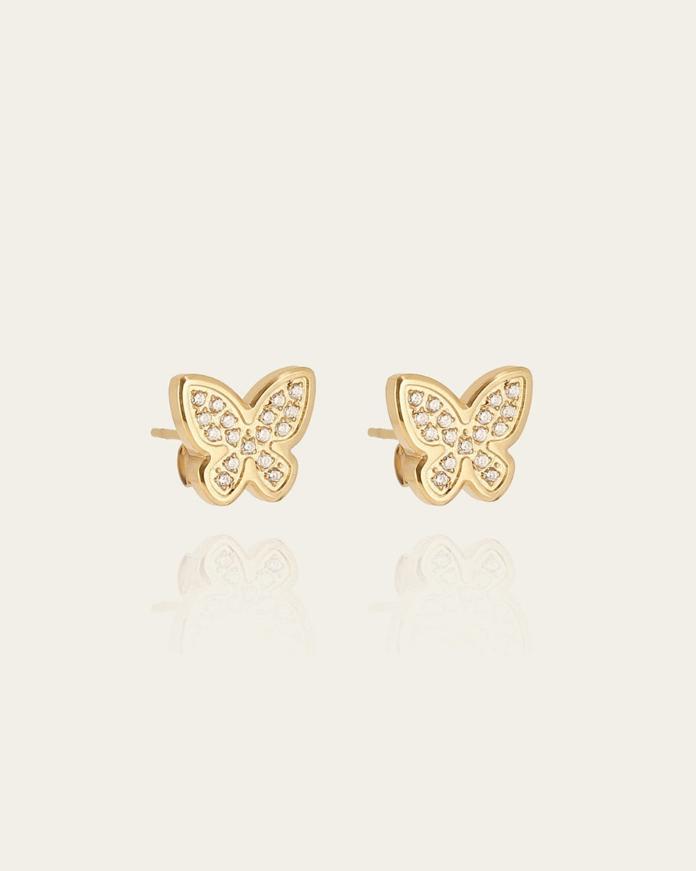 Logan Earrings (Gold-plated Steel)