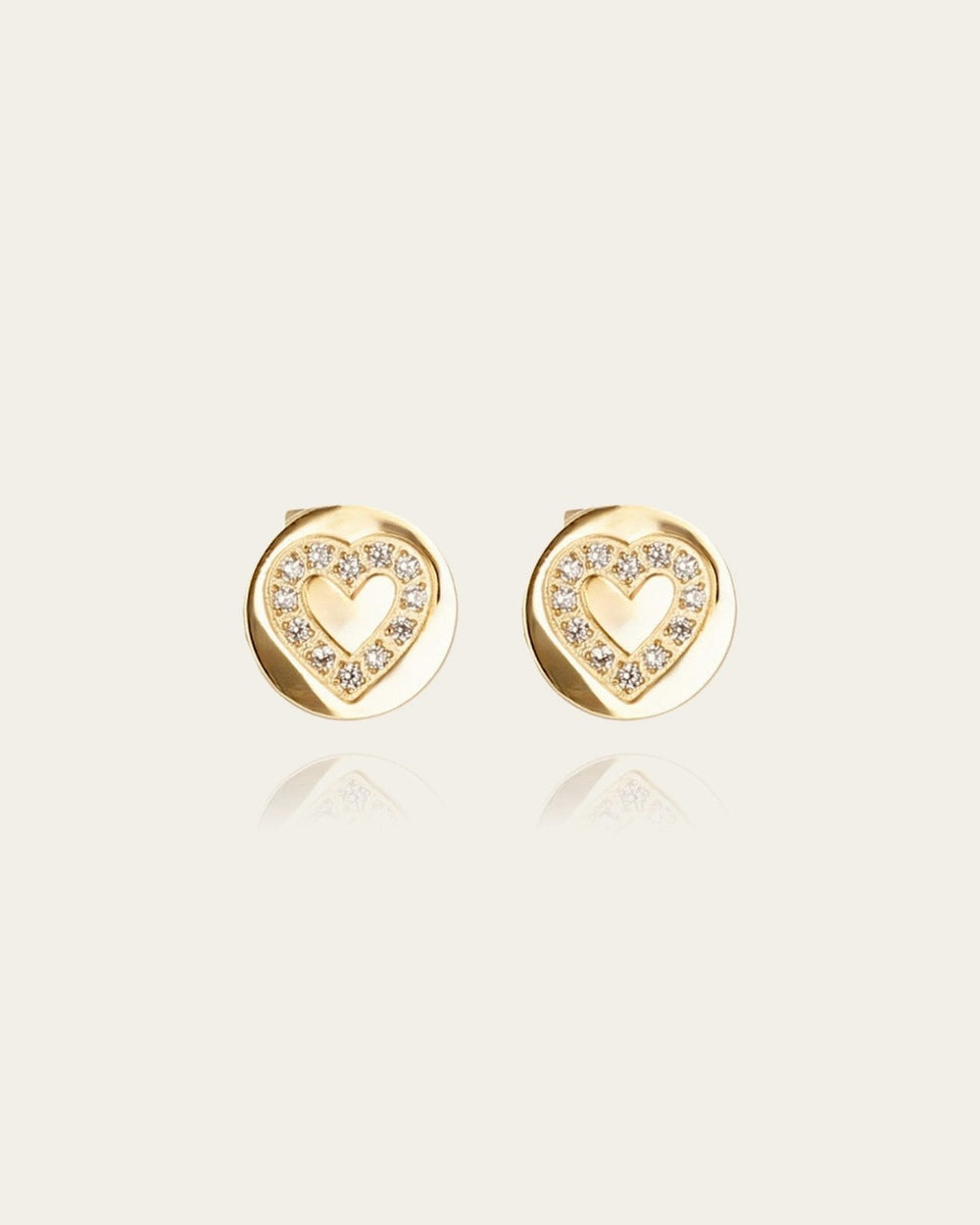 Boucles d'oreilles Catane (Acier doré)