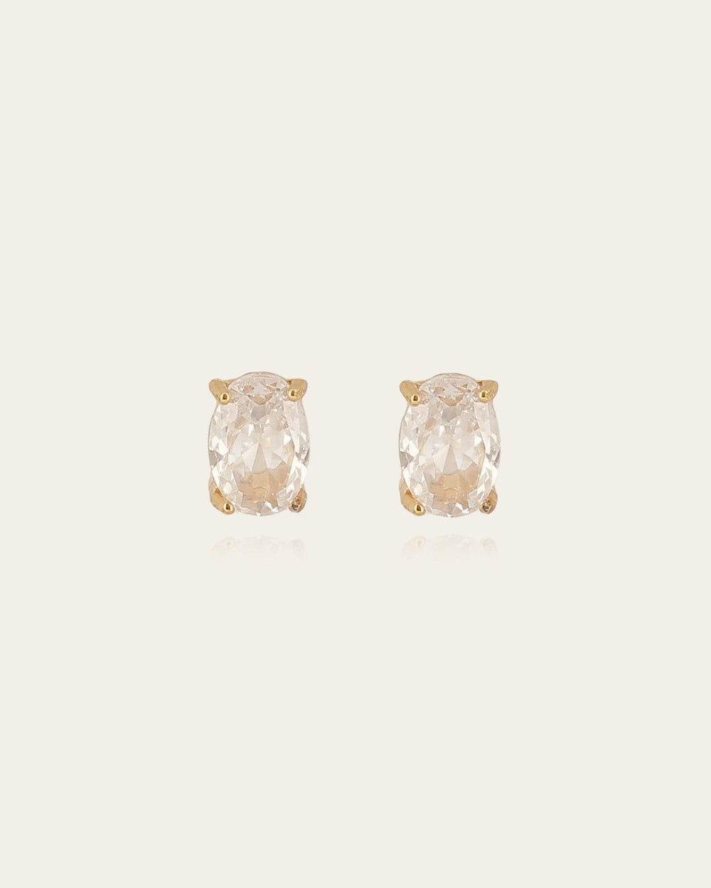 Boucles d'oreilles Echor (Acier doré)