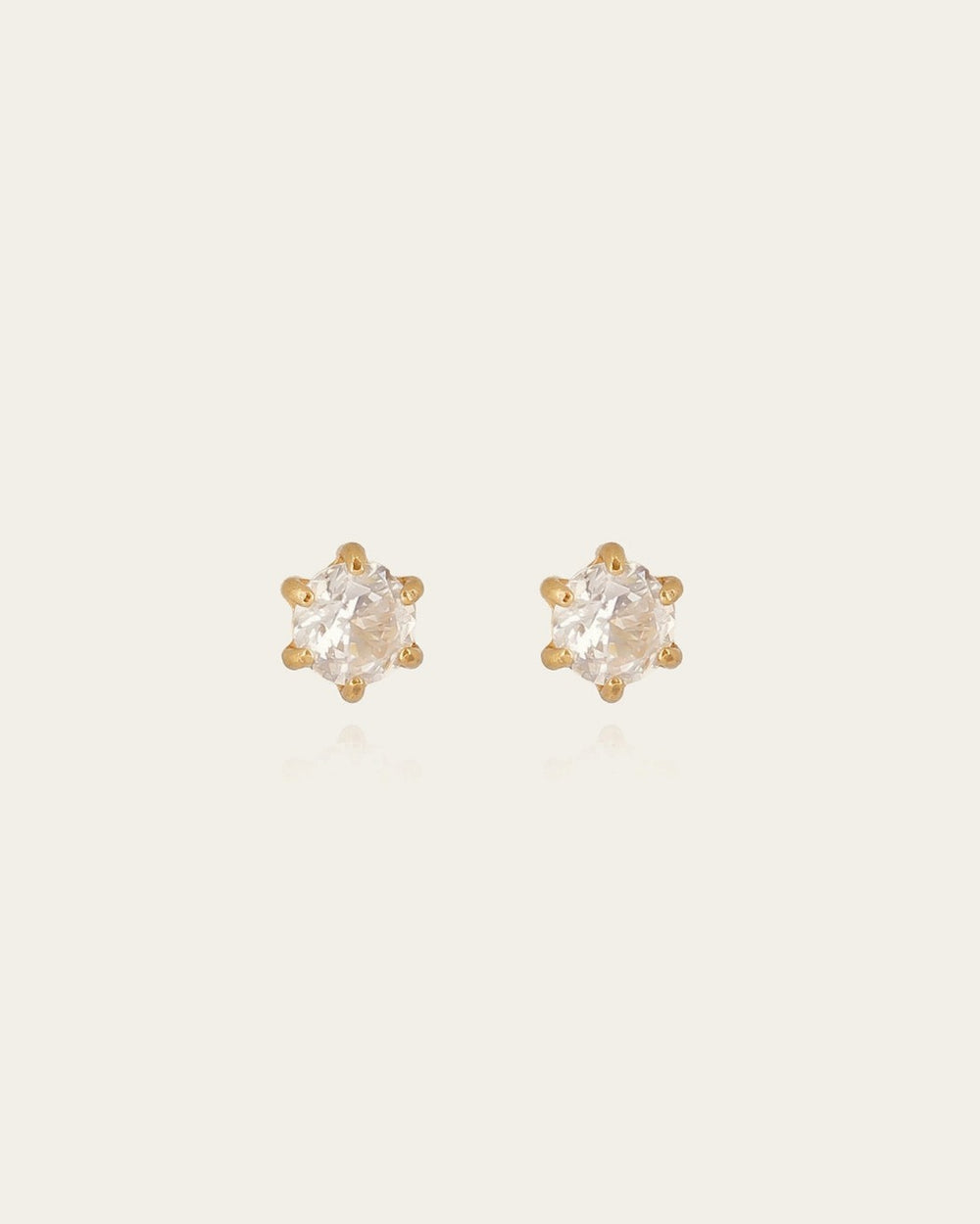 Boucles d'oreilles Kaori (Acier doré)