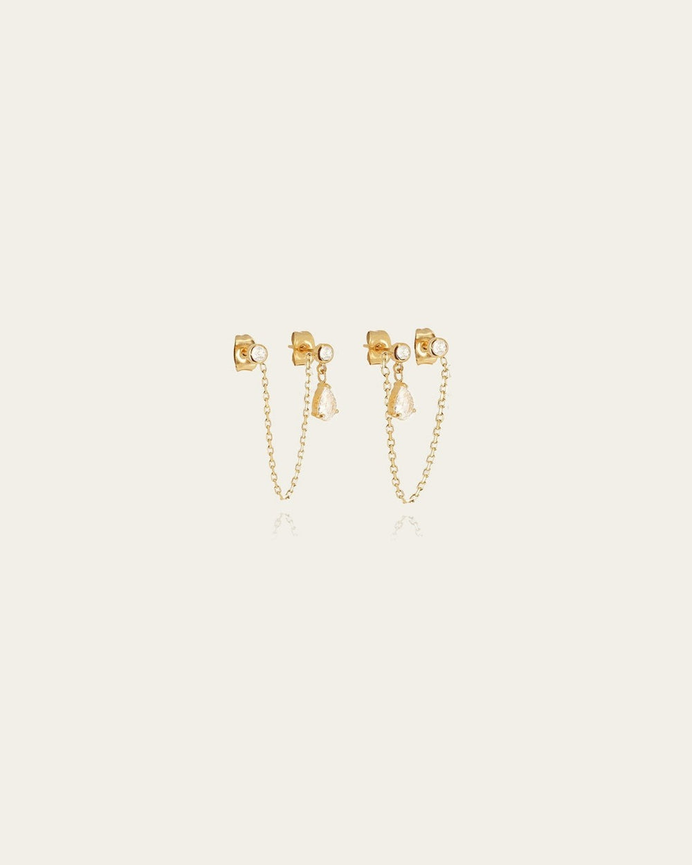 Boucles d'oreilles Cuzco (Acier doré)