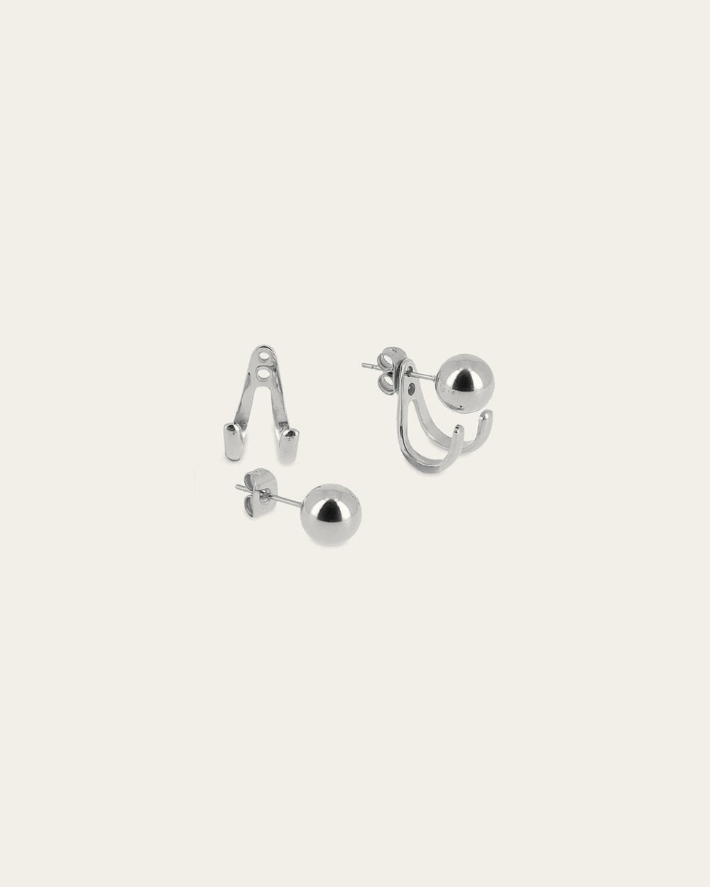 Boucles d'oreilles Jaya (Acier)