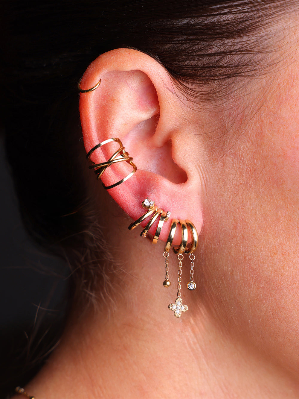 Boucles d'oreilles Cristina 