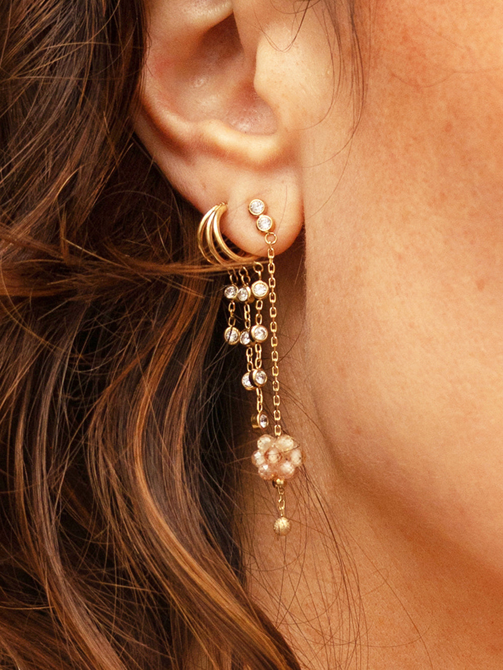 Boucles d'oreilles Bacca 
