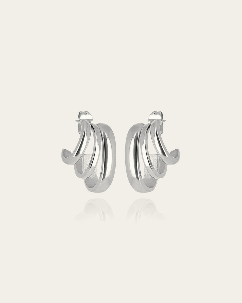 Boucles d'oreilles Tawny (Acier)