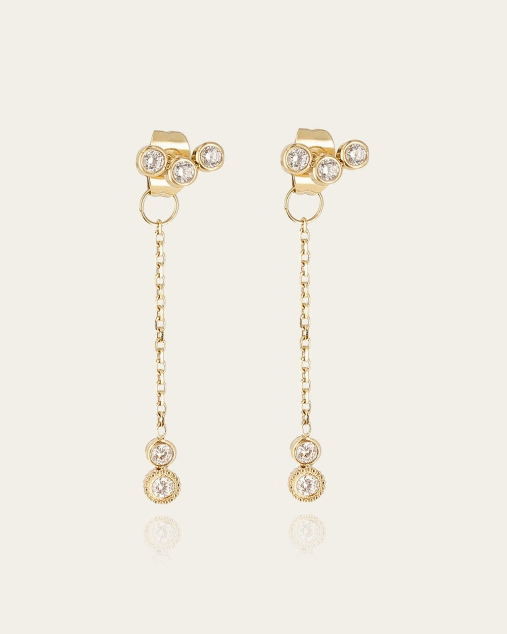 Giarre Earrings (Gold-plated steel)