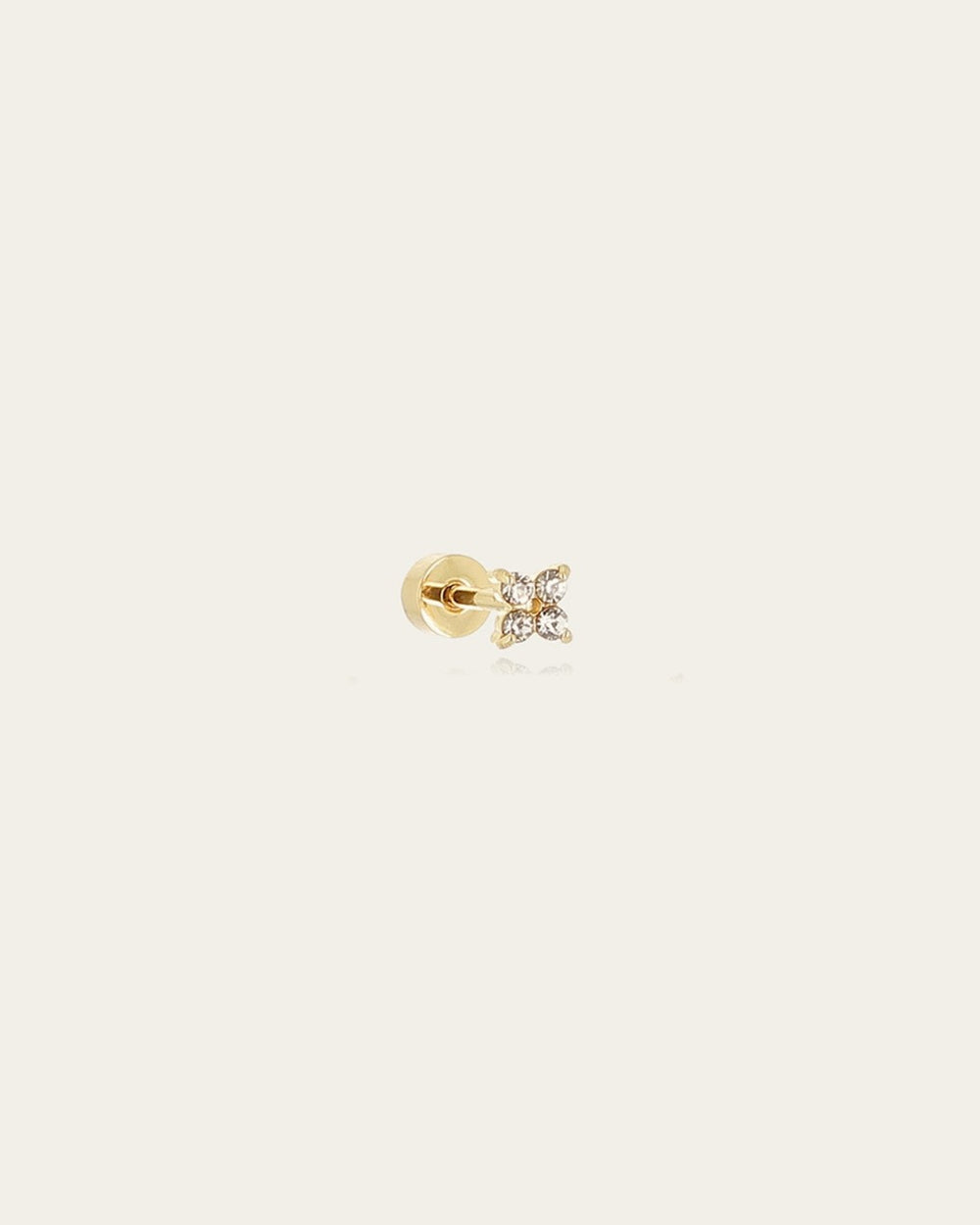 Piercing Huahine (Acier doré)