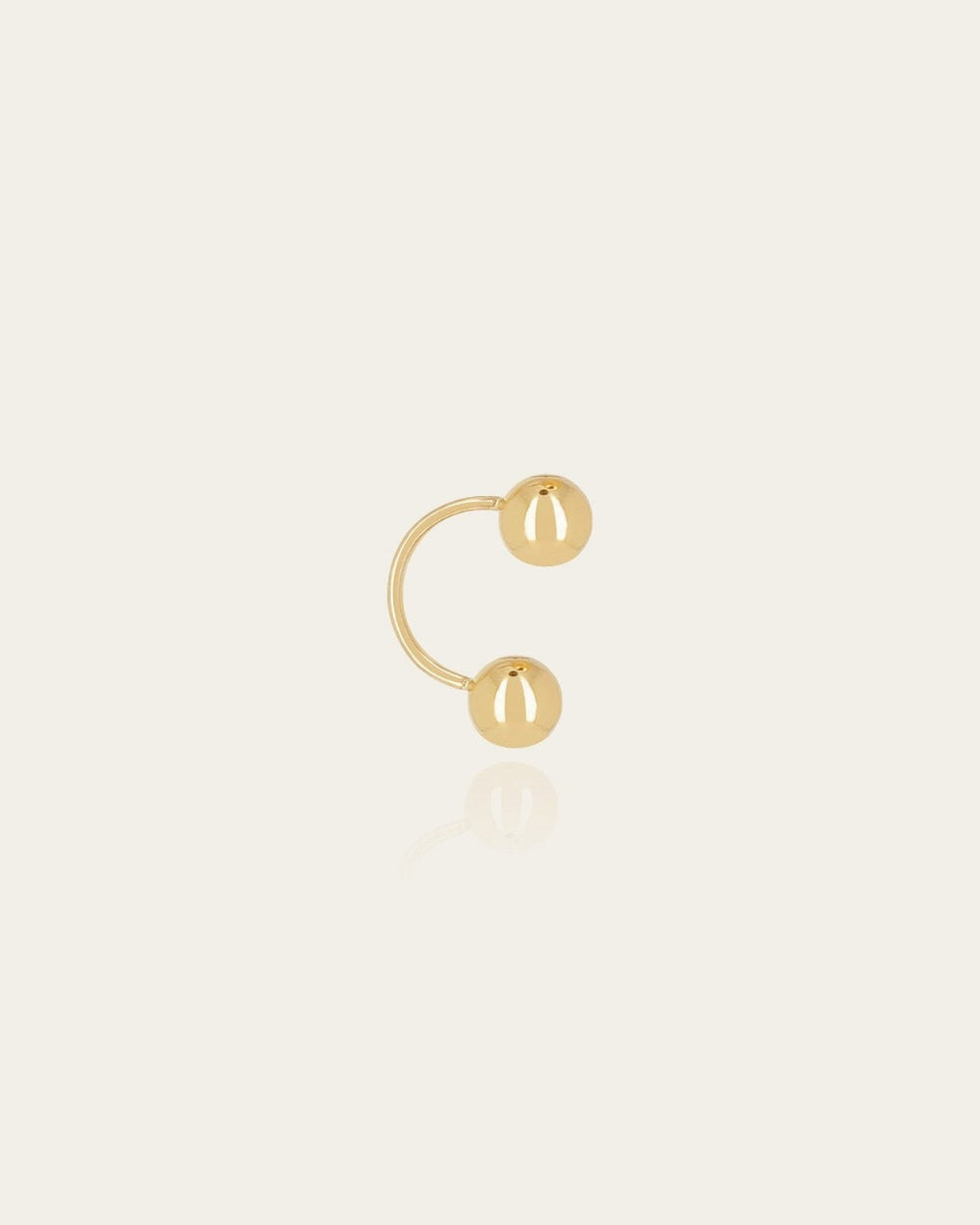 Arousa Piercing (Gold-plated steel)
