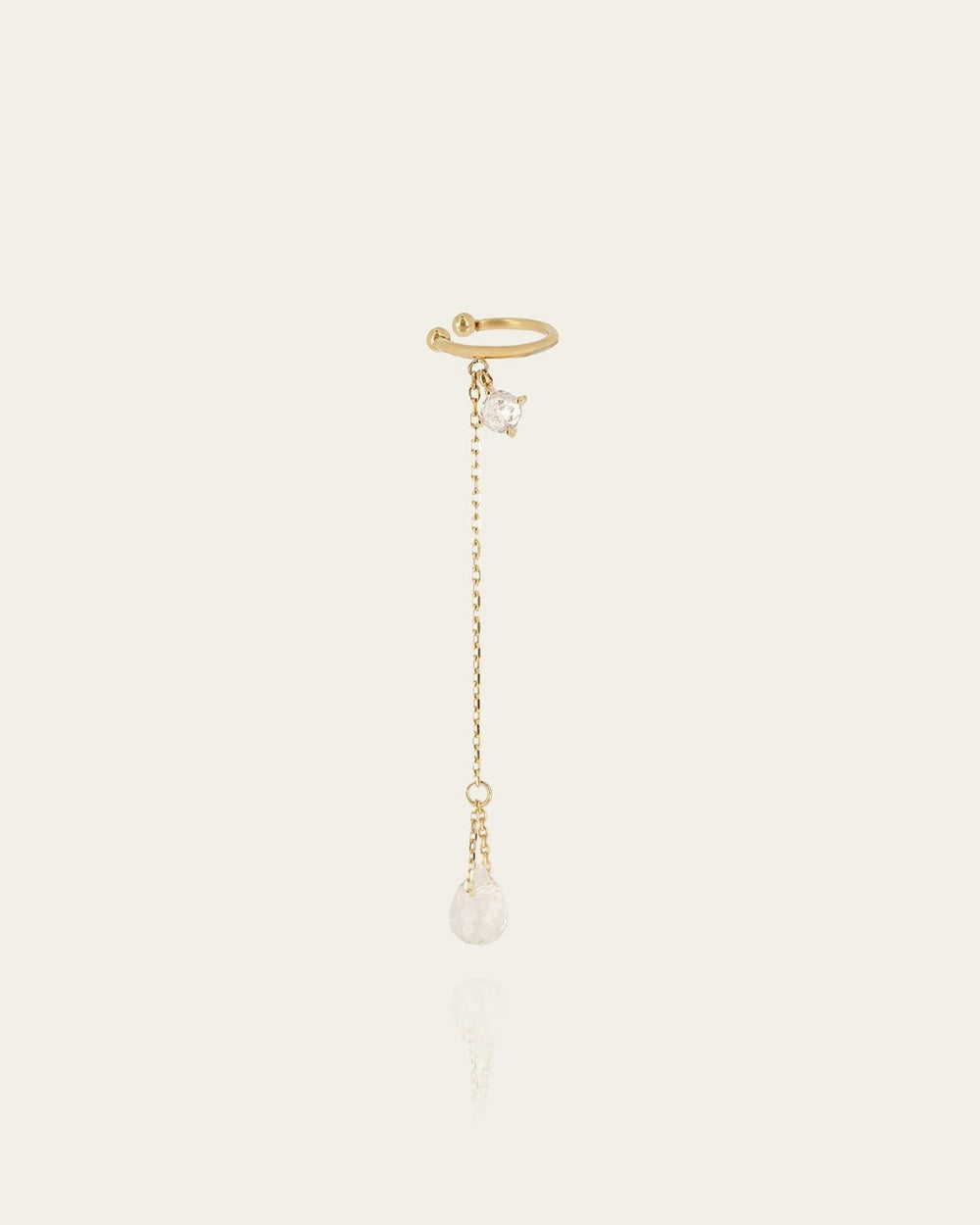 Earcuff Célyne (Acier doré)