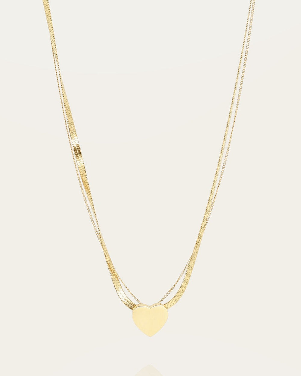 Collier Juza (Acier doré)