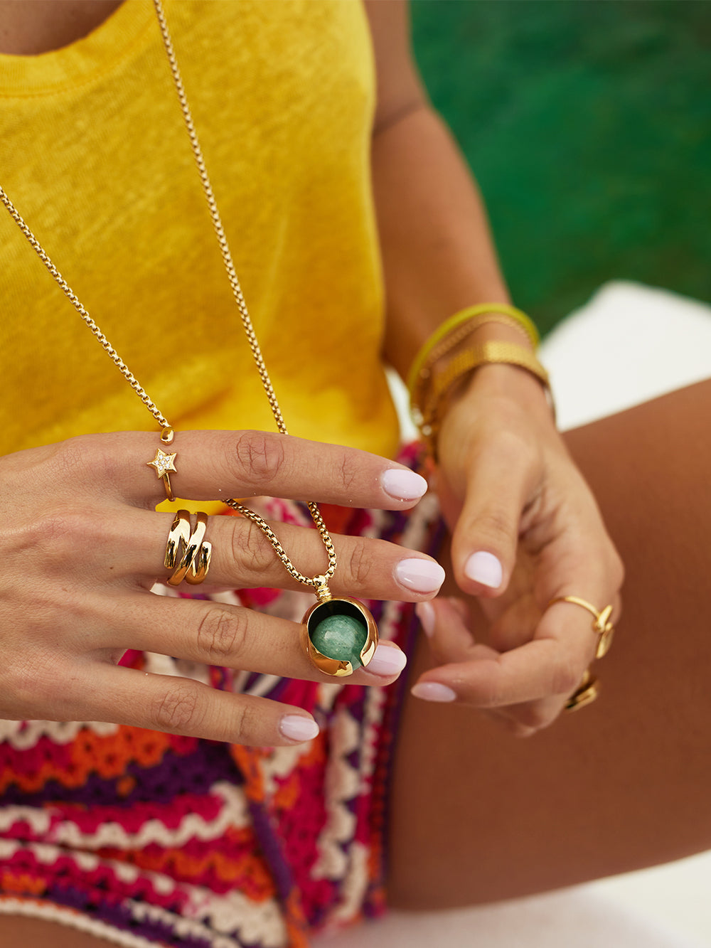 Tinkle String Necklace 