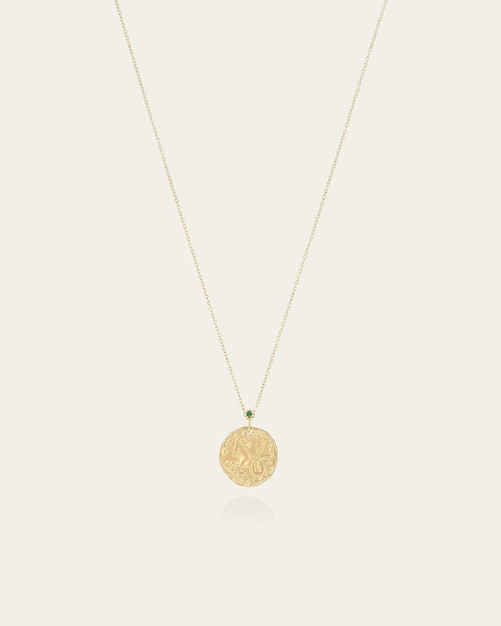 Collier Aigokereus (Acier doré)