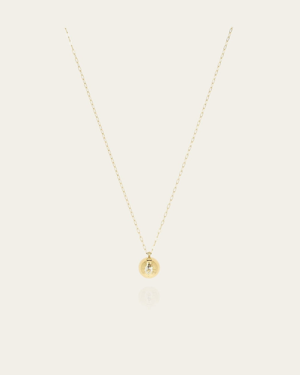 Hina necklace (Gold-plated steel)