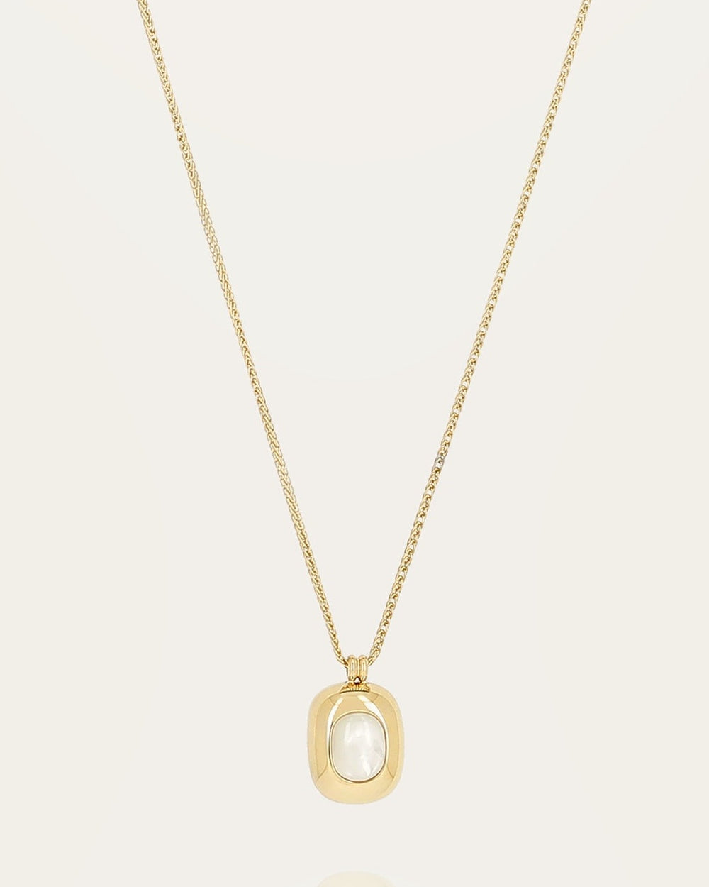 Collier Syléna (Acier doré)