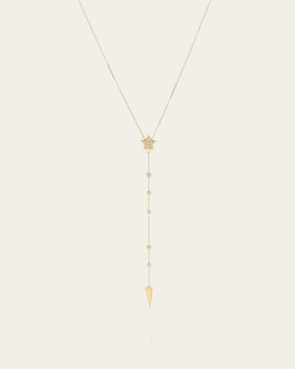 Collier Aéris (Acier doré)
