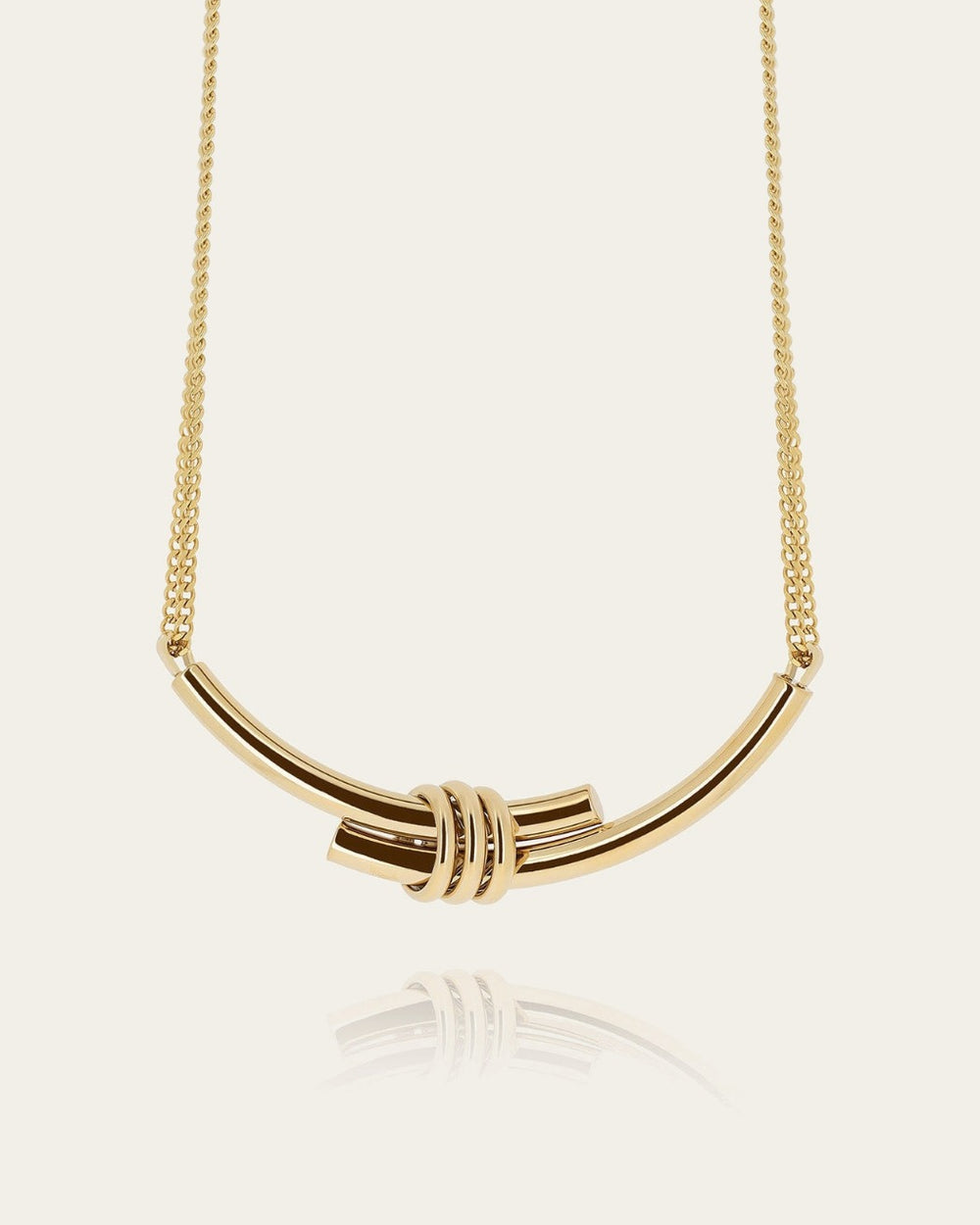 Collier Sagone (Acier doré)