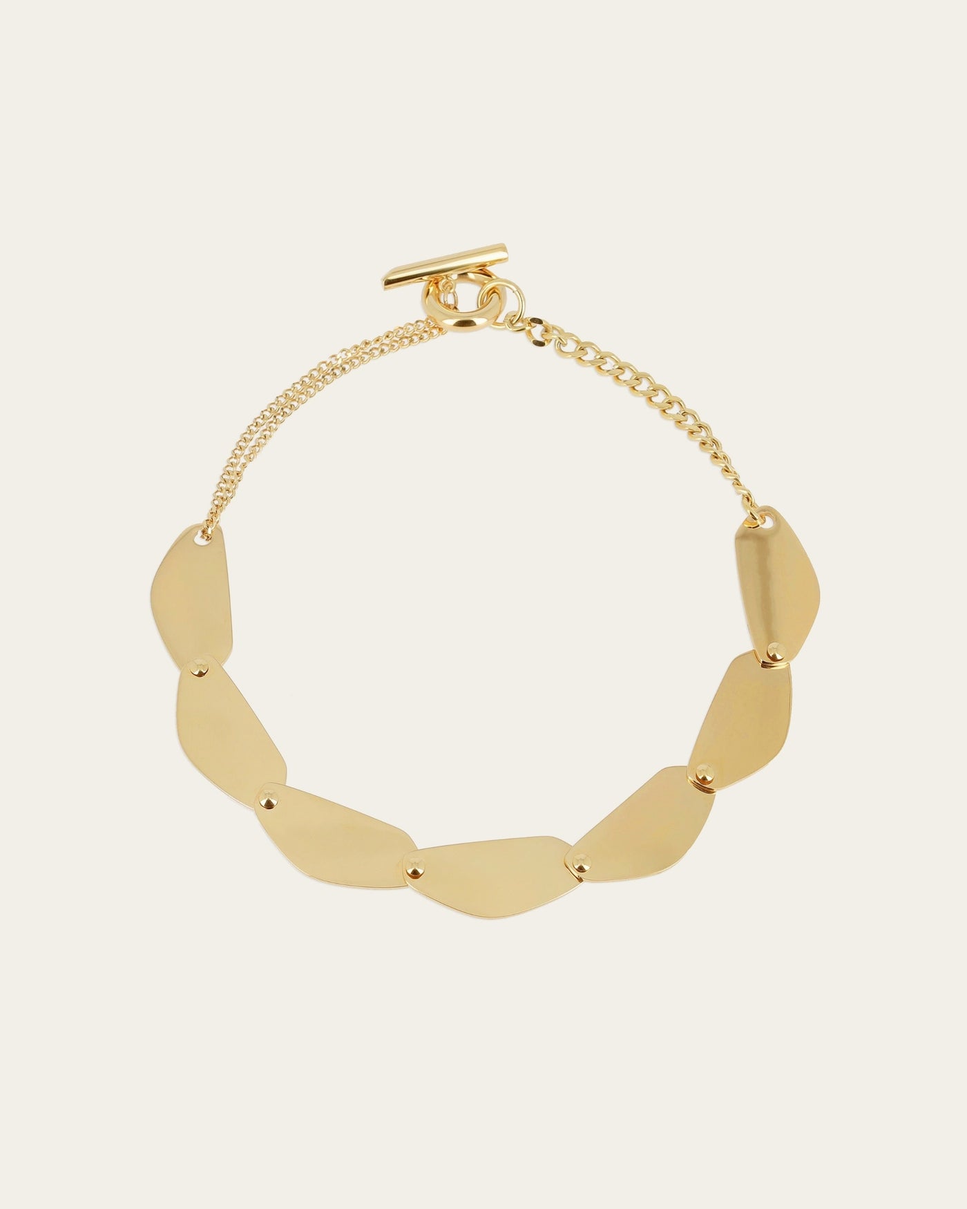 Collier Naples (Acier doré)