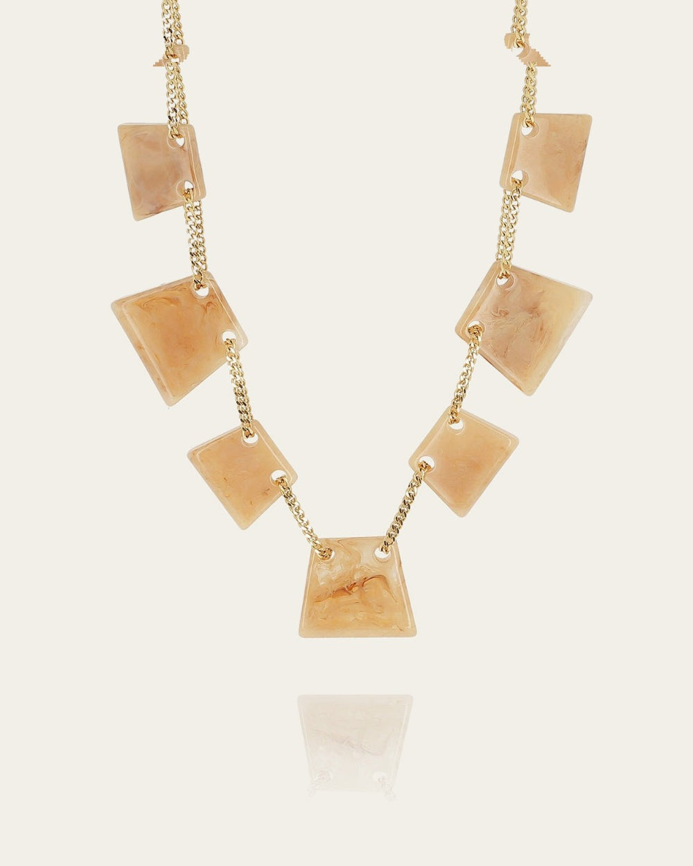 Collier Tuscania (Acier doré)