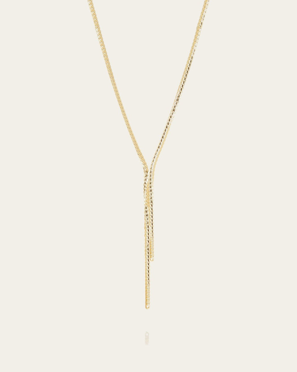 Collier Alixia (Acier doré)