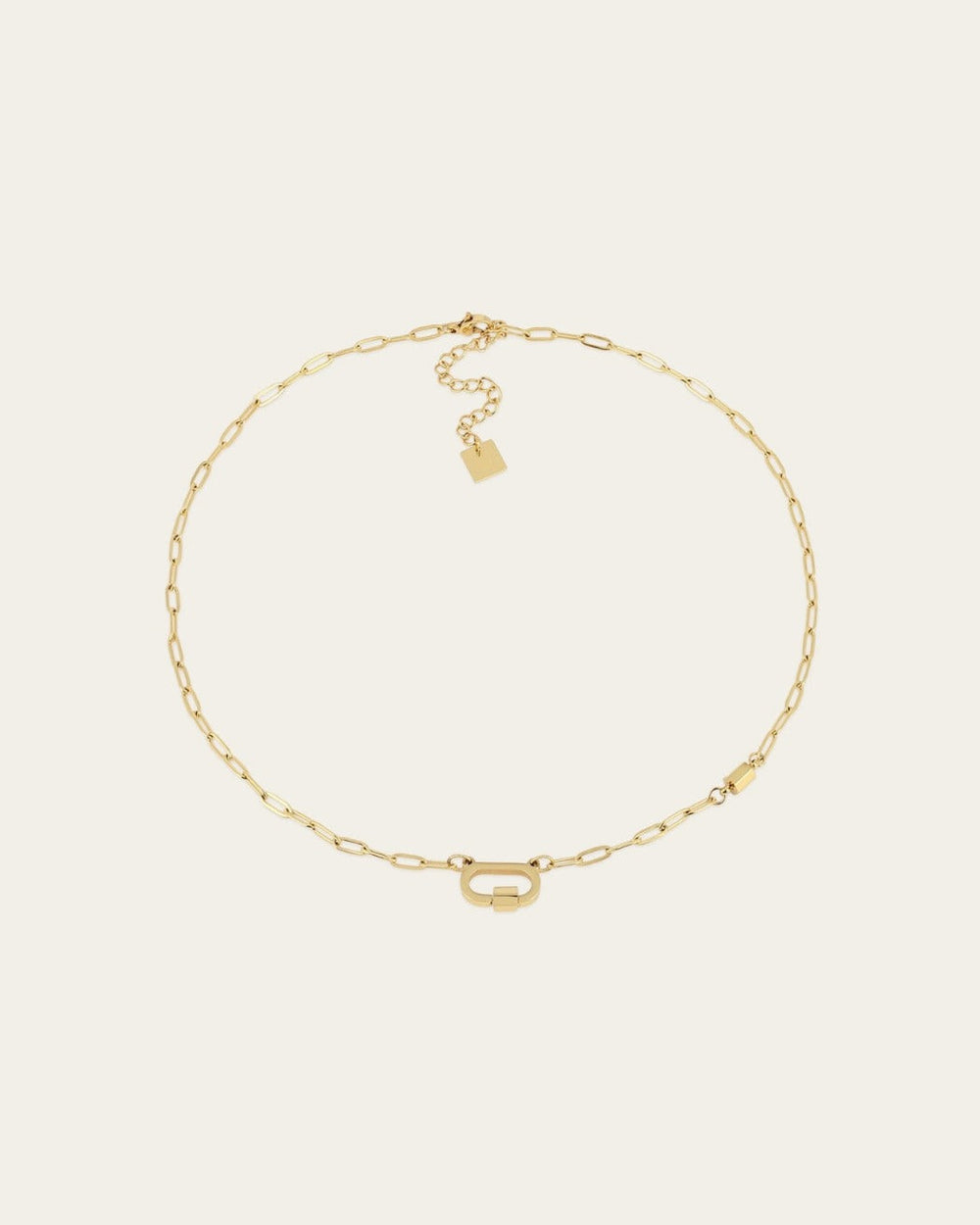 Ophélie Necklace (Gold-plated steel)