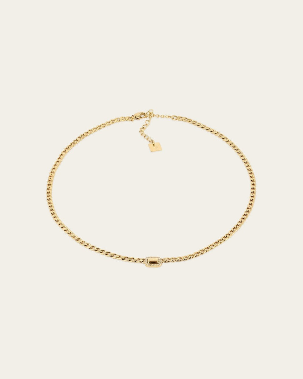 Collier Baleria (Acier doré)