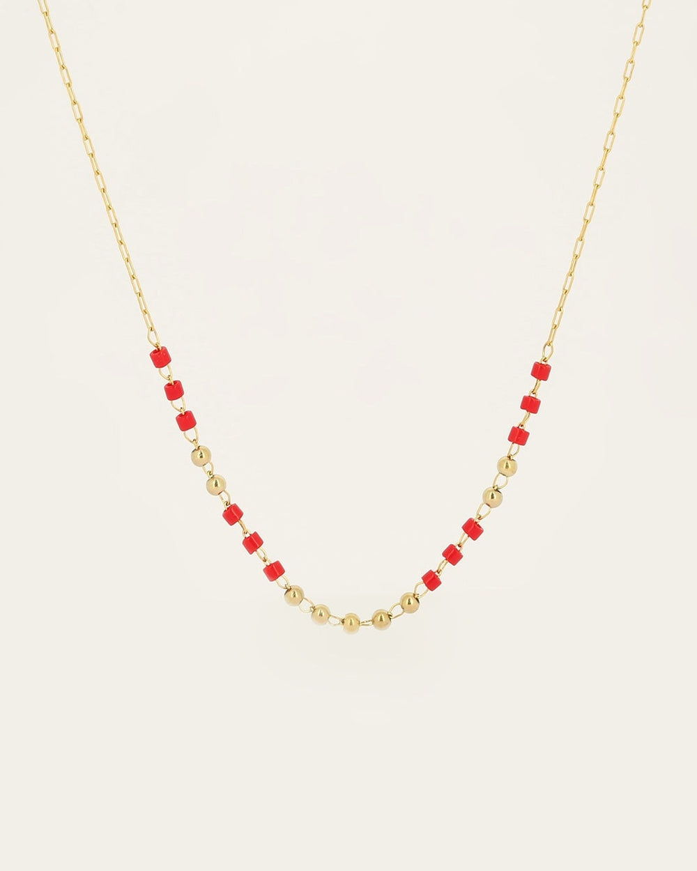 Collier Prudence (Acier doré)
