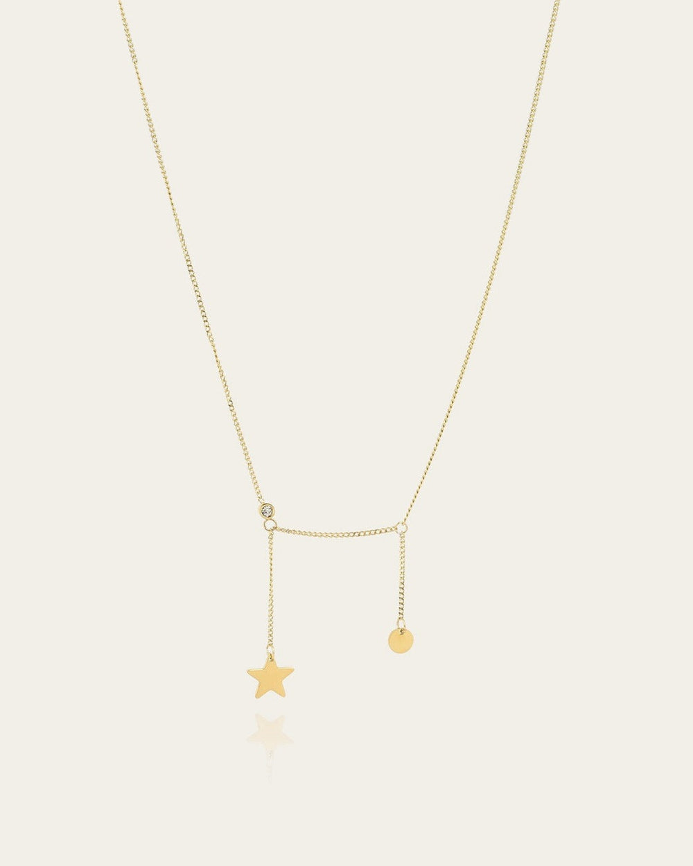 Collier Filante (Acier doré)