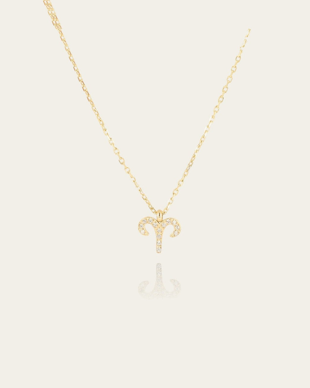 Collier Aries (Acier doré)