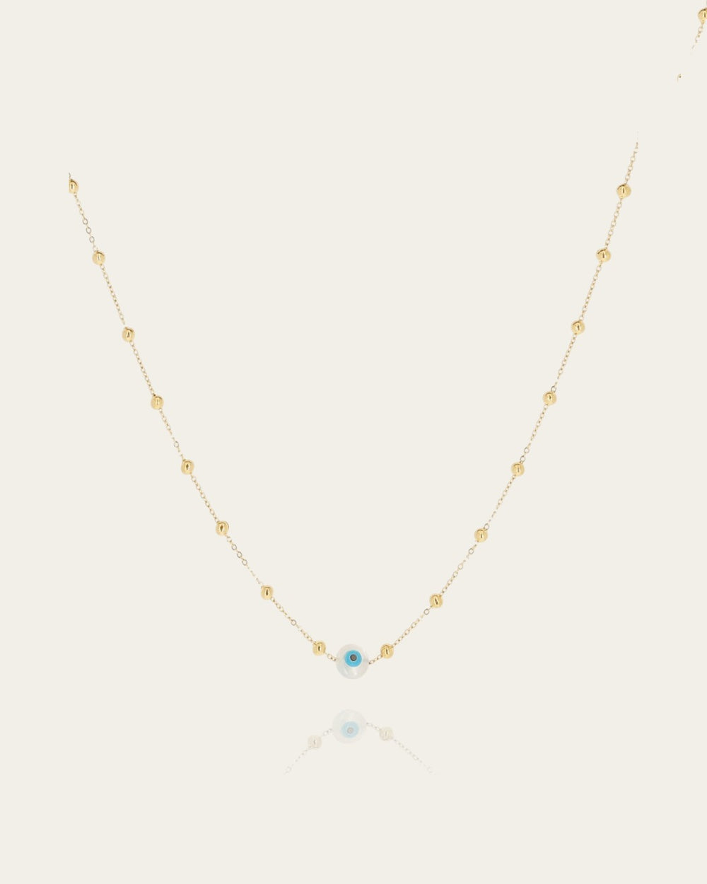 Collier Auge (Acier doré)