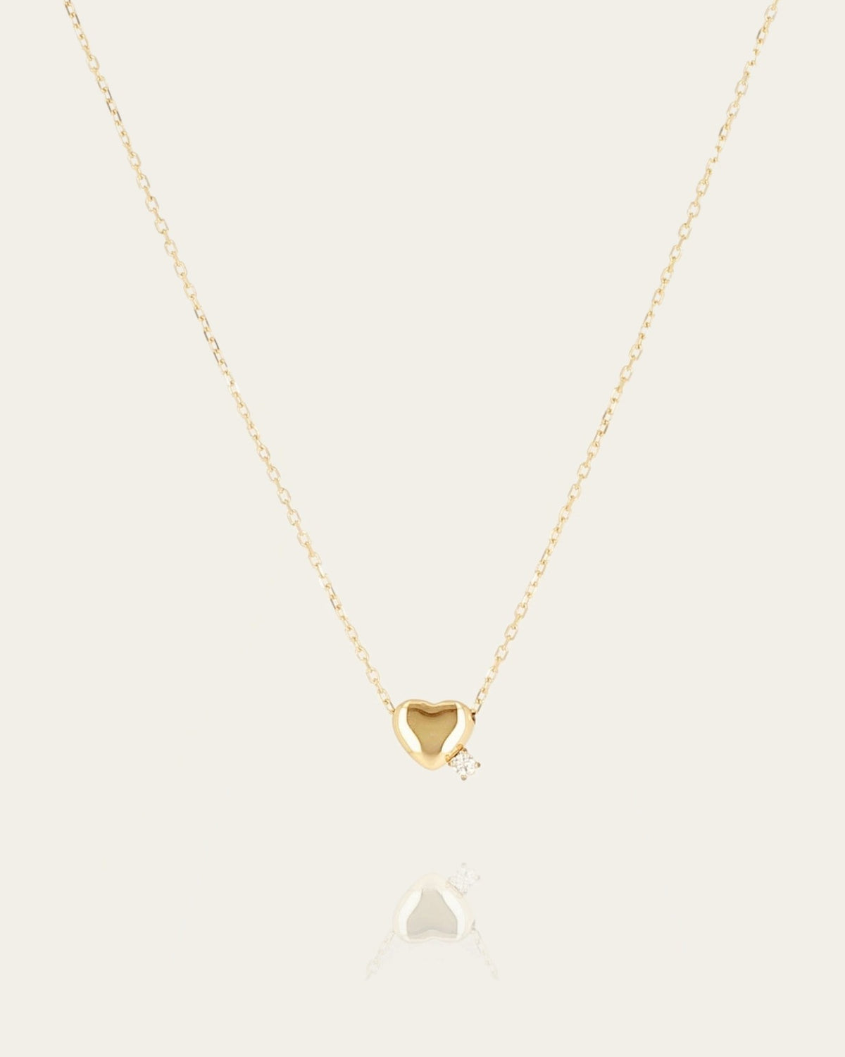 Collier Azur (Acier doré)