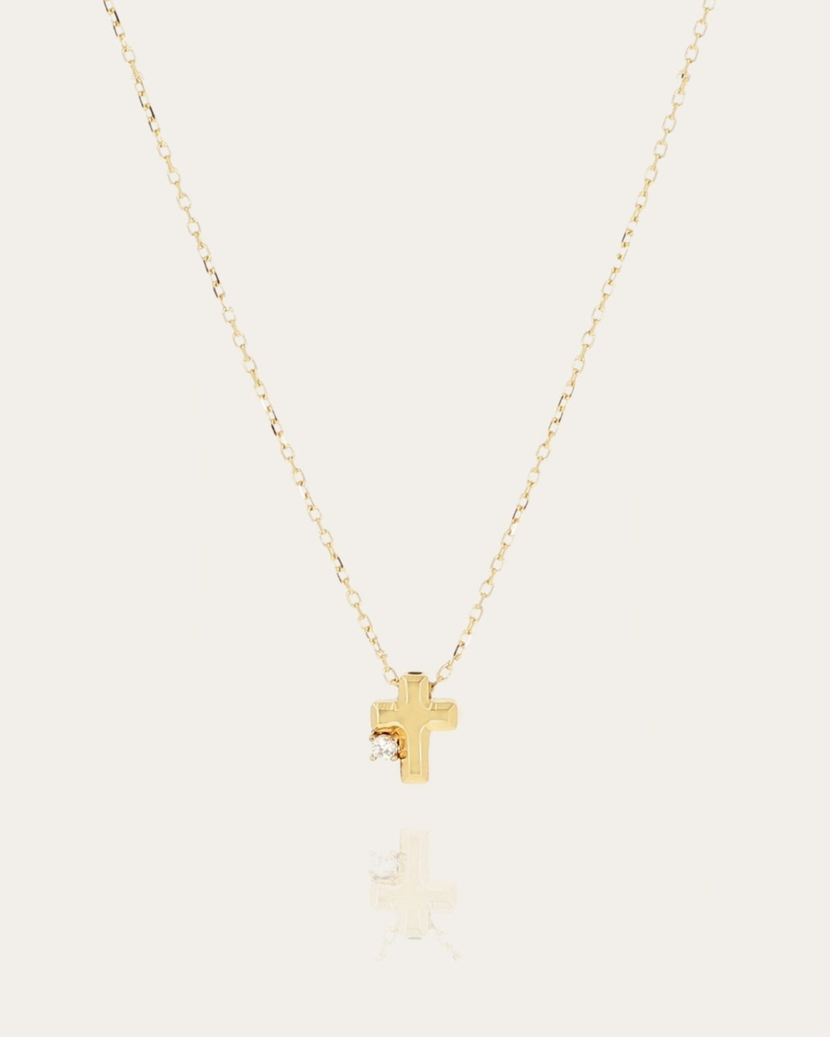 Collier Asmar (Acier doré)