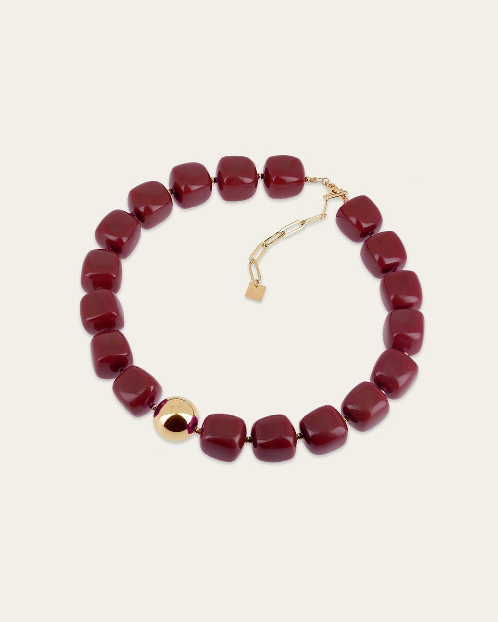 Collier Laïos (Acier doré)
