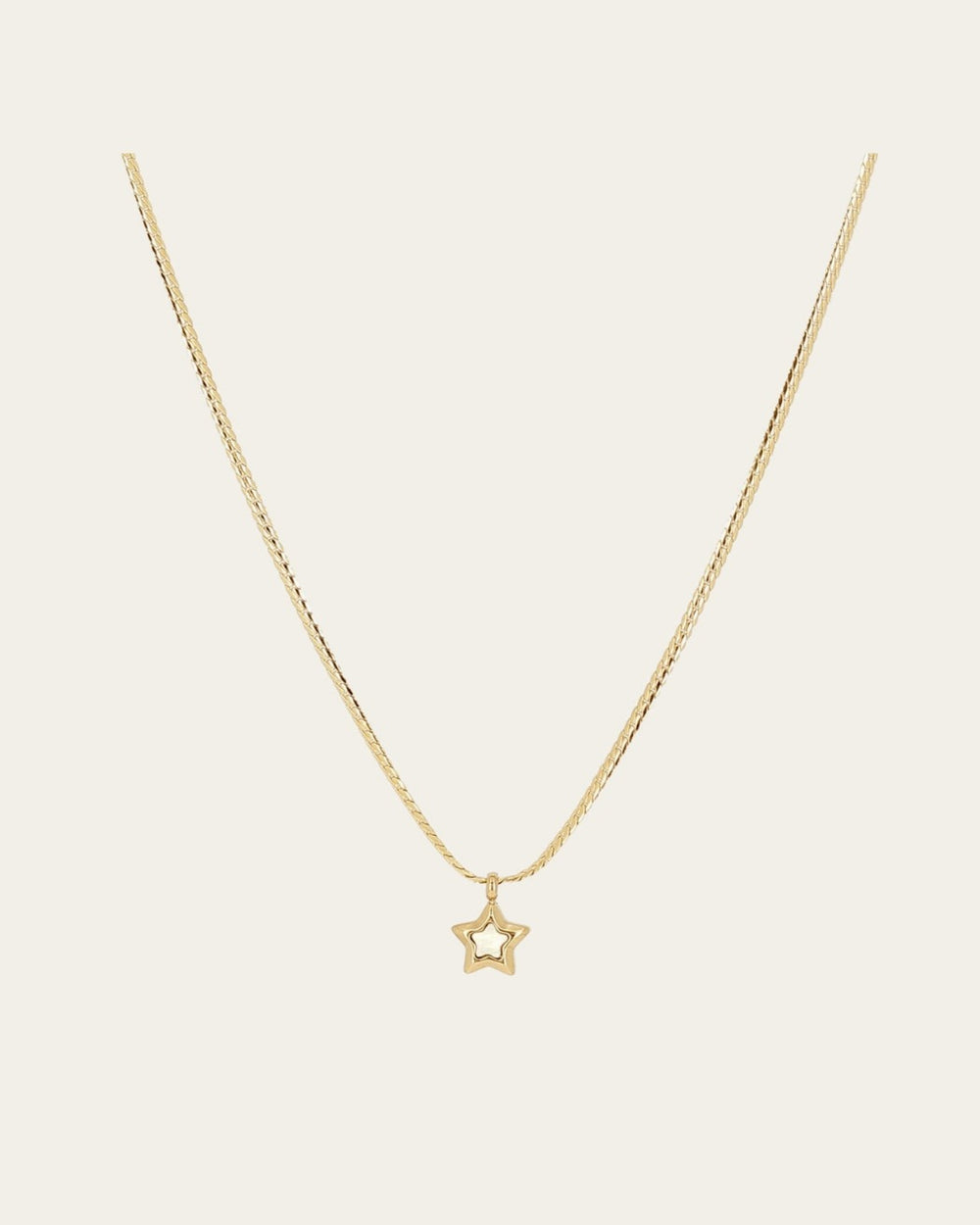 Collier Polaris (Acier doré)