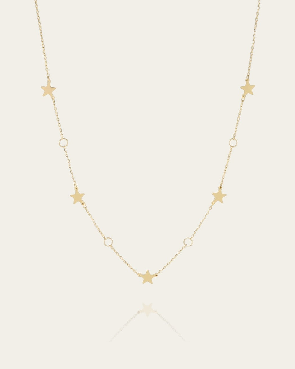 Collier Salma (Acier doré)