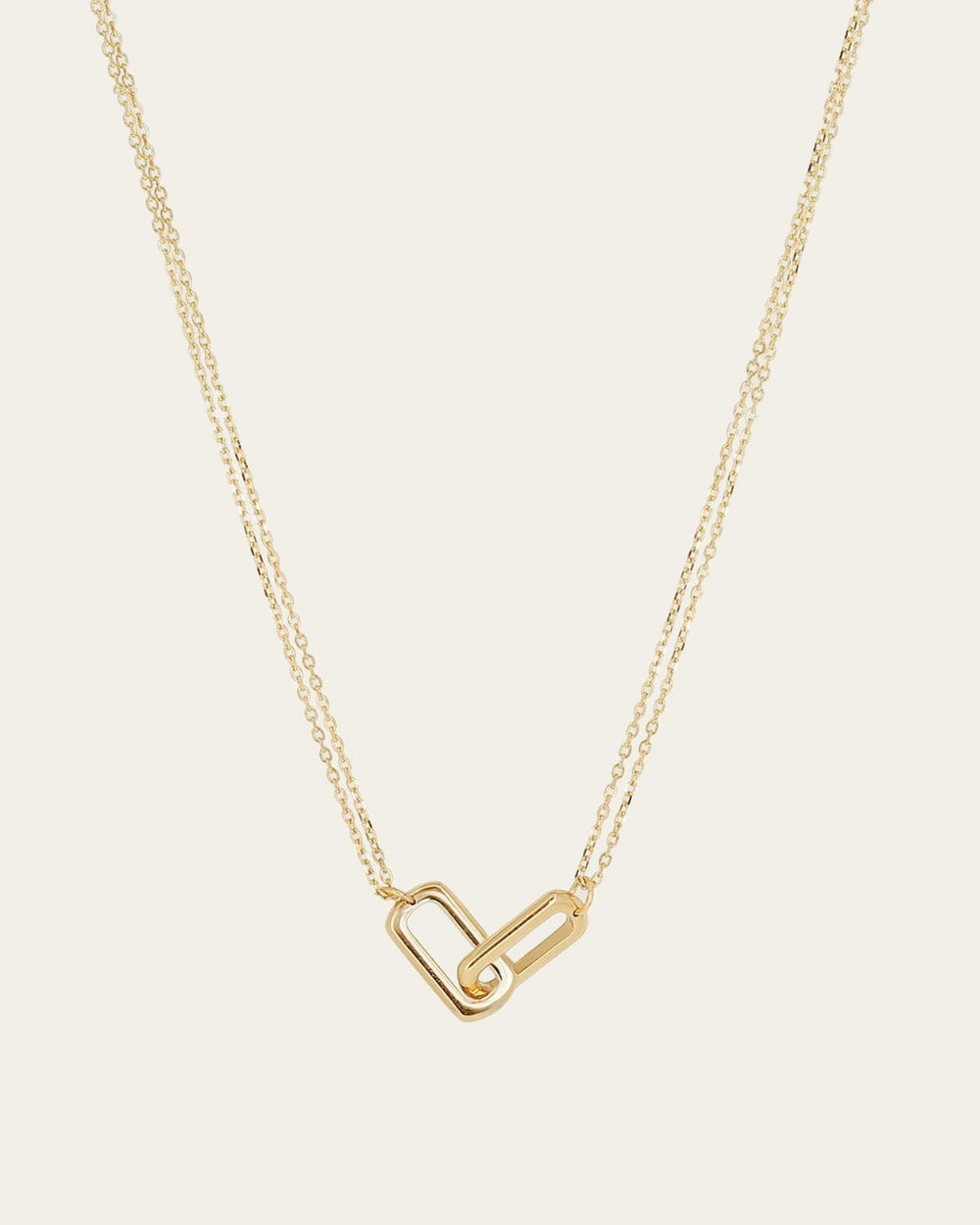 Collier Gamma (Acier doré)