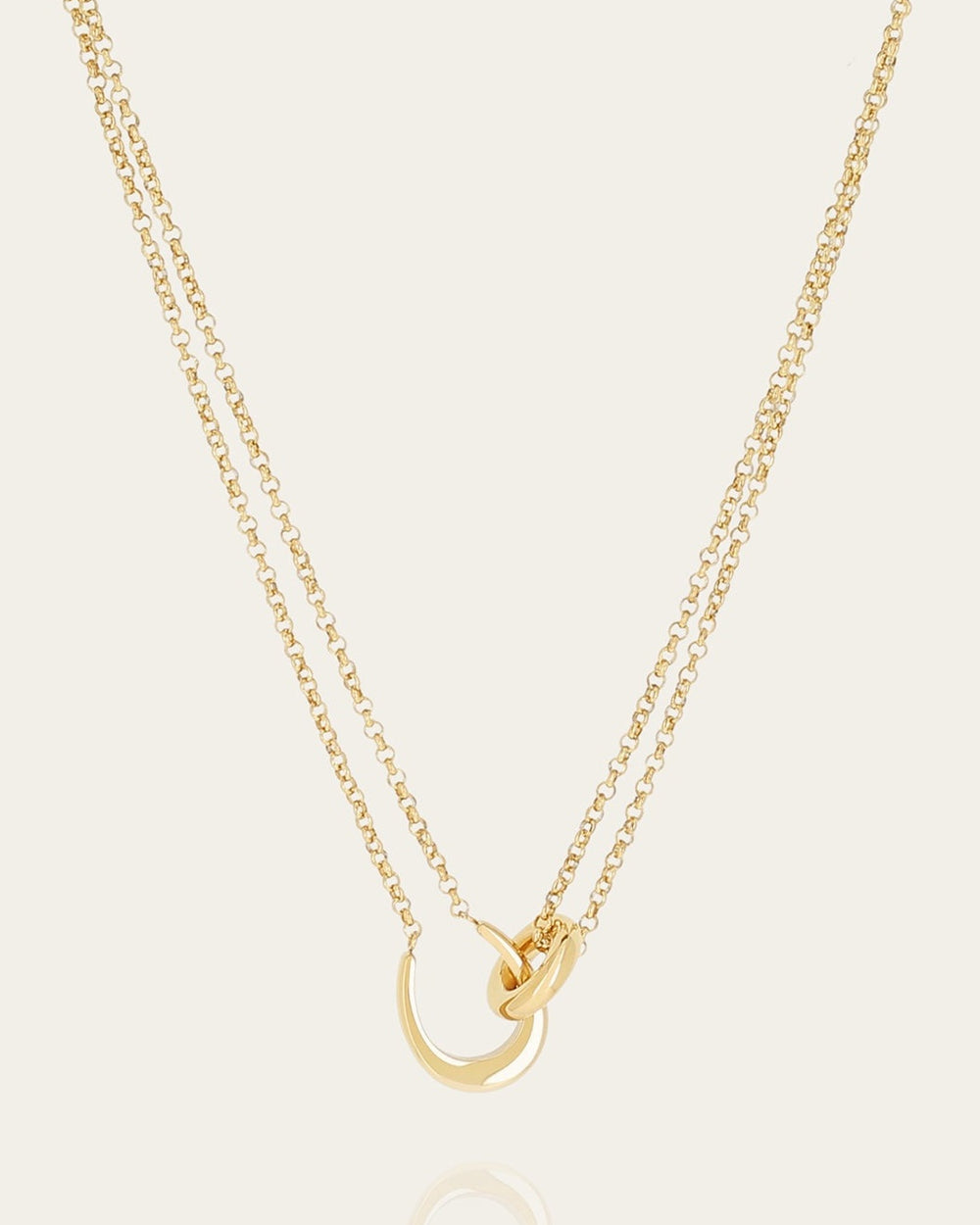 Felik Necklace (Gold-plated Steel)