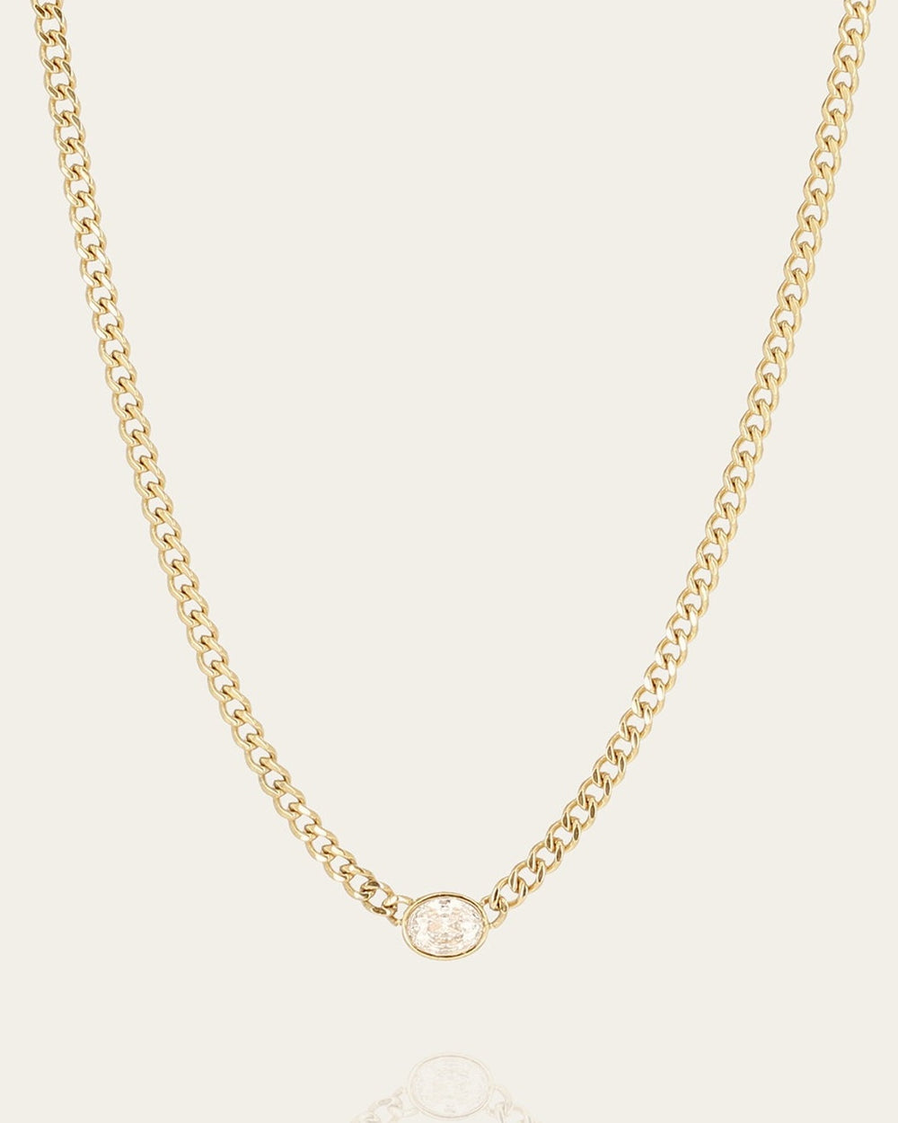 Grazia Necklace (Gold-plated Steel)