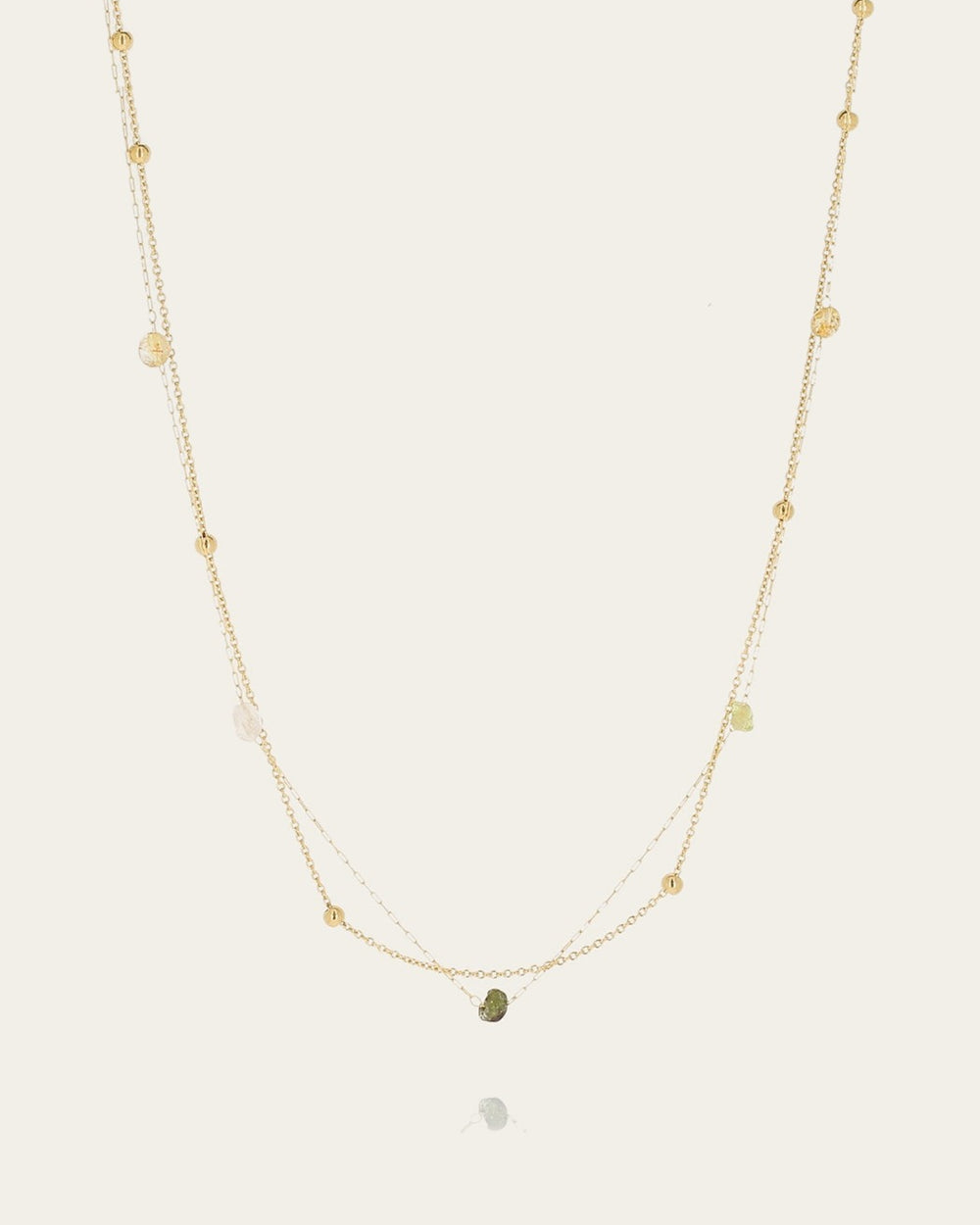 Collier Bagi (Acier doré)